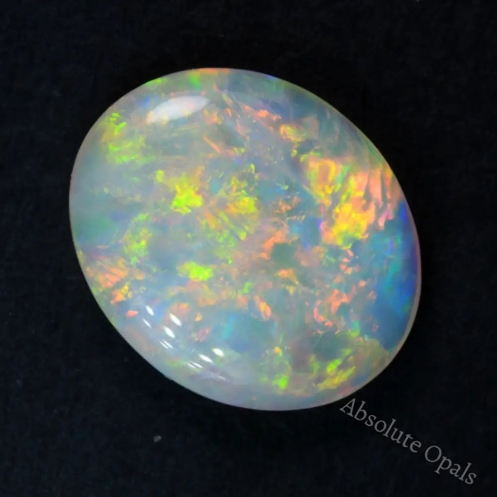 Unique Lightning Ridge Opal with colorful patterns