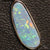 Australian Boulder Doublet Opal Silver Pendant