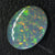 1.33 Cts Australian Semi Black Opal Solid Lightning Ridge Stone