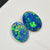 1.35 Cts Australian Opal Doublet Stone Cabochon 2Pcs