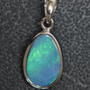 1.36 G Australian Doublet Opal With Silver Pendant: L 23.5 Mm Jewellery