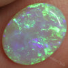 1.38 Cts Australian Lightning Ridge Semi Black Crystal Solid Opal Cabochon Loose Stone