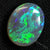 Australian Semi Black Opal Solid Lightning Ridge