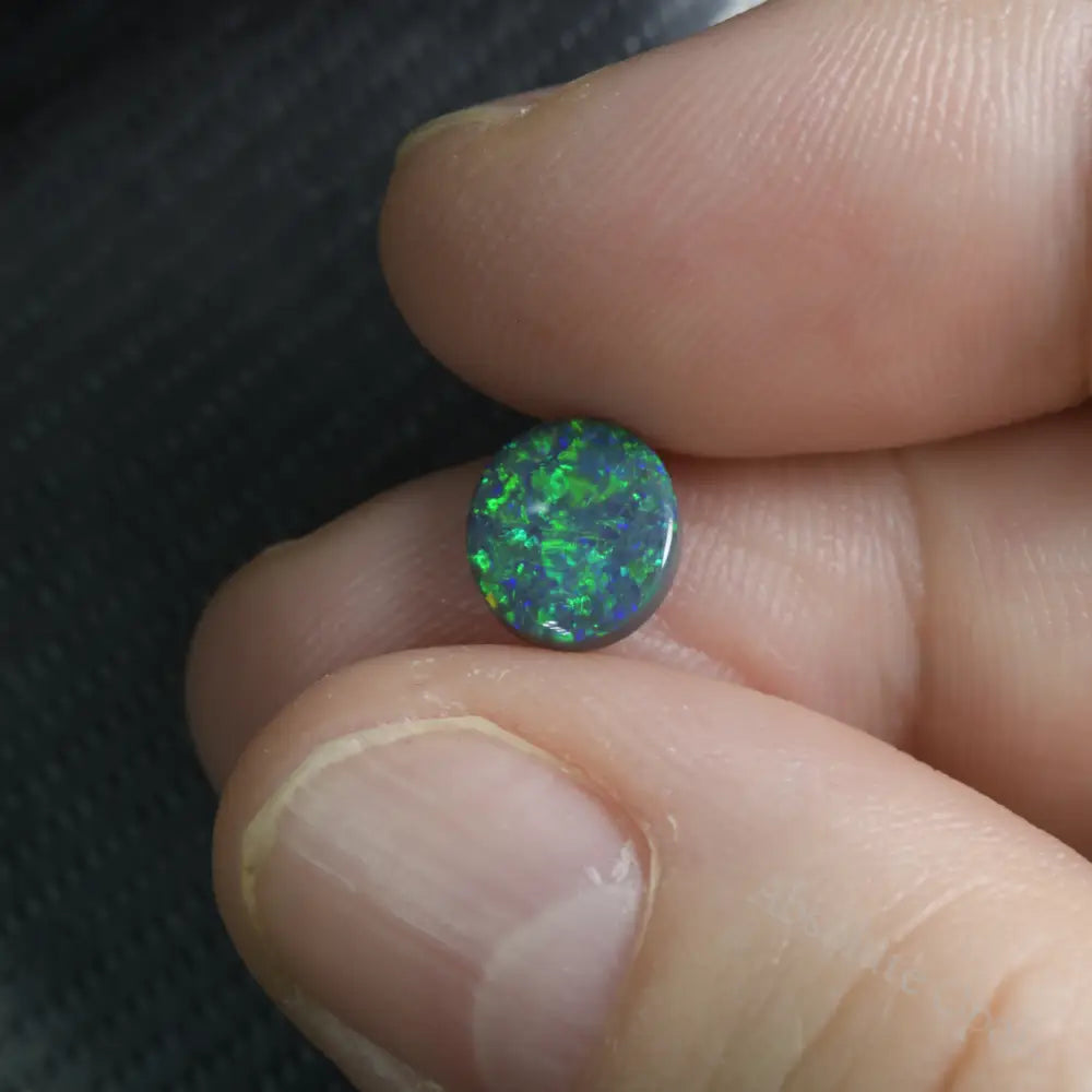 Australian Black Opal Stone