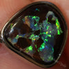 1.41 G Australian Boulder Opal With Silver Pendant: L 19.3 Mm Jewellery