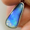 1.41 G Australian Boulder Opal With Silver Pendant: L 23.1 Mm Jewellery