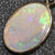 1.43G Australian Lightning Ridge Solid Opal Pendant Silver L25.6 Mm Jewellery