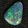 1.44 Cts Australian Black Opal Solid Stone Lightning Ridge