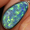 1.44 G Australian Doublet Opal With Silver Pendant: L 26.4 Mm Jewellery