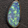 Australian Boulder Doublet Opal Silver Pendant