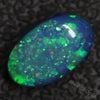 1.45 Cts Australian Opal Doublet Stone Cabochon Lightning Ridge