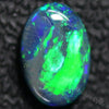 1.45 Cts Australian Solid Black Opal Gem Stone Lightning Ridge