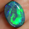 1.45 Cts Australian Solid Black Opal Gem Stone Lightning Ridge