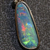 1.46 G Australian Doublet Opal With Silver Pendant: L 27.3 Mm Jewellery
