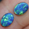 1.48 Cts Australian Opal Doublet Stone Cabochon 2Pcs 7X5