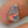 1.48 Cts Australian Semi Black Solid Opal Lightning Ridge Stone
