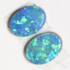 1.5 Cts Australian Opal Doublet Stone Cabochon 2Pcs 7X5