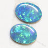 1.5 Cts Australian Opal Doublet Stone Cabochon 2Pcs 7X5