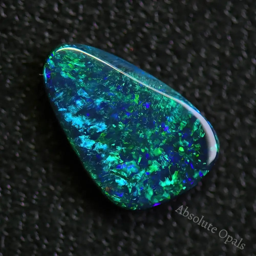 Australian Black Solid Opal, Lightning Ridge