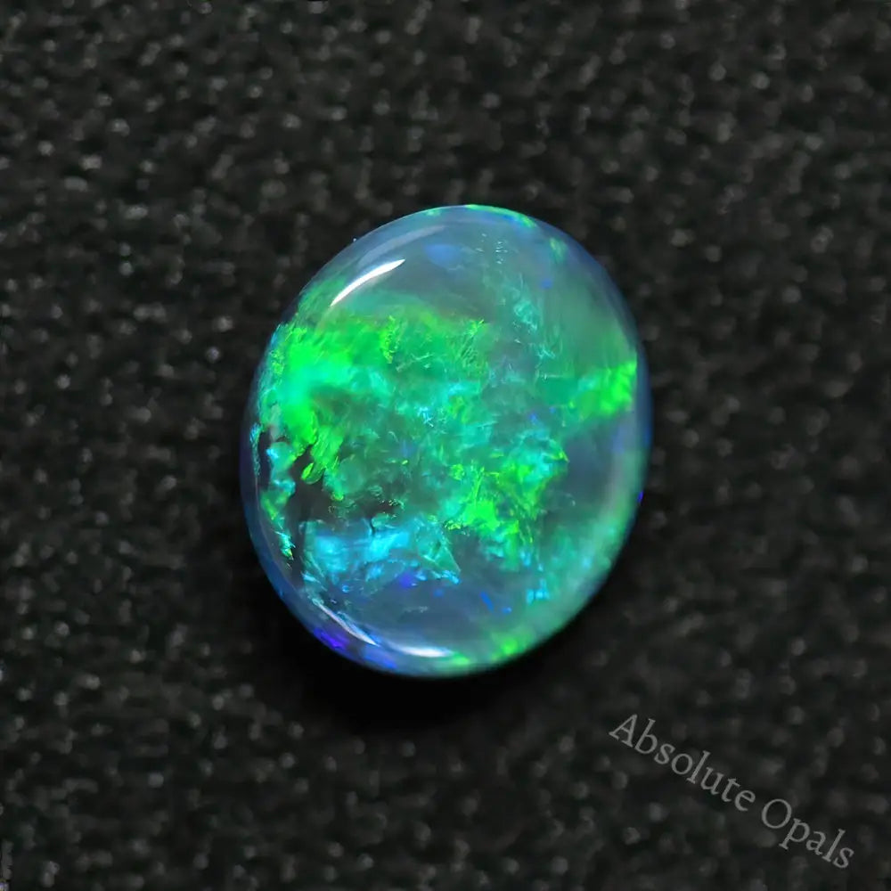 Australian Semi Black Opal Solid Lightning Ridge