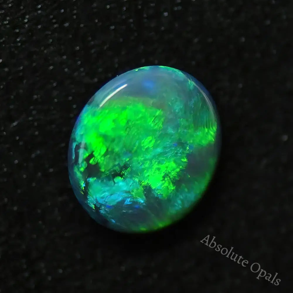 Australian Semi Black Opal Solid Lightning Ridge