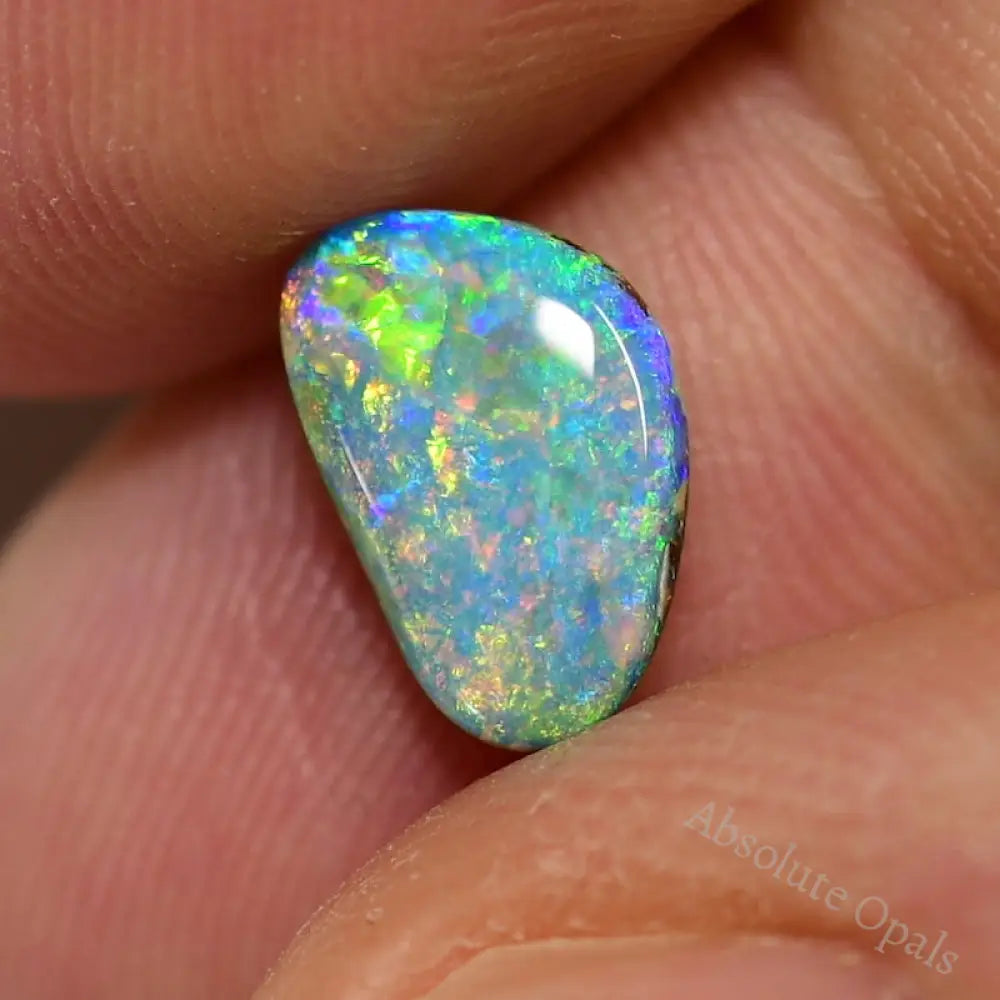 1.55 Cts Australian Boulder Opal Cut Stone