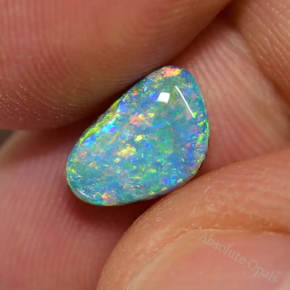 1.55 Cts Australian Boulder Opal Cut Stone