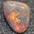 1.55 Cts Australian Semi Black Opal Solid Lightning Ridge Loose Stone