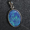 1.55 G Australian Doublet Opal With Silver Pendant: L 24.8 Mm Jewellery