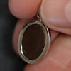 1.55 G Australian Doublet Opal With Silver Pendant: L 24.8 Mm Jewellery