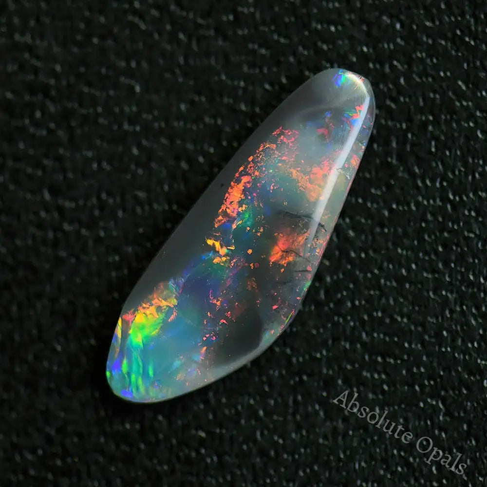 Australian Semi Black Opal Solid Lightning Ridge