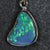 1.56 G Australian Doublet Opal With Silver Pendant: L 22.5 Mm Jewellery