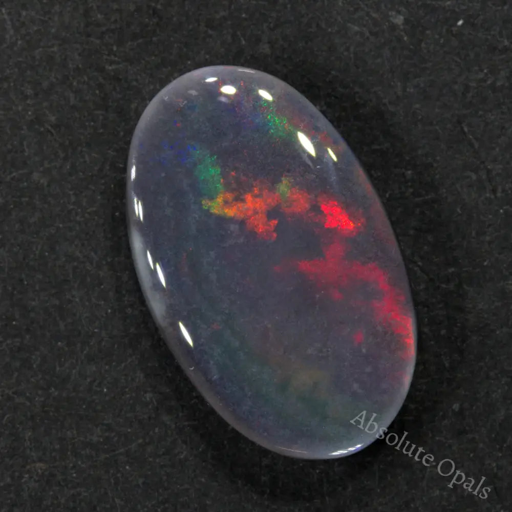 Australian Solid Black Opal Lightning Ridge Stone