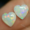 1.57 Cts Opal Cabochon Pairs Australian Solid Stone South Australia Light