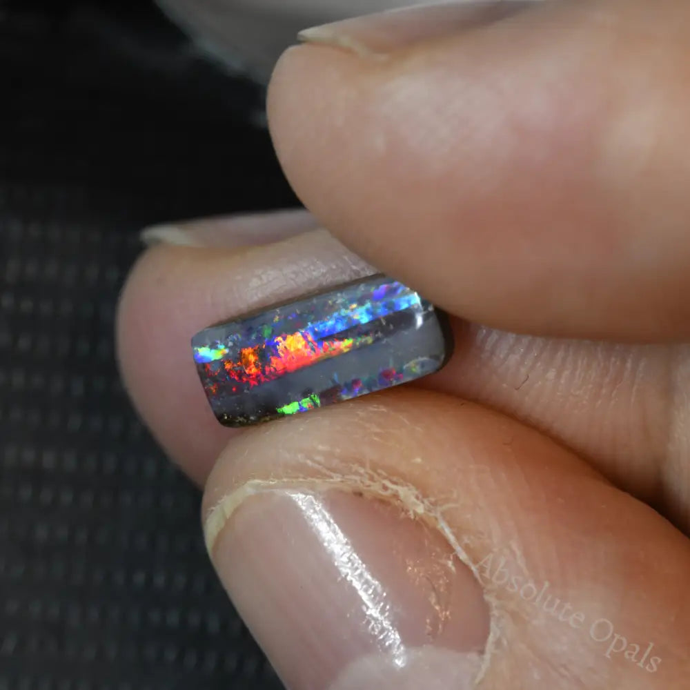 1.58 Cts Australian Boulder Opal Cut Stone