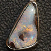 1.58 G Australian Boulder Opal With Silver Pendant: L 24.0 Mm Jewellery