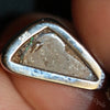 1.58 G Australian Boulder Opal With Silver Pendant: L 24.0 Mm Jewellery