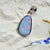 Australian Doublet Opal with Silver Pendant