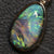 Australian Lightning Ridge, Solid Opal Pendant, Silver