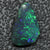 1.60 Cts Australian Black Solid Opal Lightning Ridge Cmr