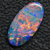 1.61 Cts Australian Opal Doublet Stone Cabochon Lightning Ridge