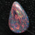 1.61 Cts Australian Solid Black Opal Lightning Ridge Semi