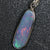 1.63 G Australian Doublet Opal With Silver Pendant: L 30.8 Mm Jewellery