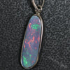 1.63 G Australian Doublet Opal With Silver Pendant: L 30.8 Mm Jewellery