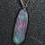 1.63 G Australian Doublet Opal With Silver Pendant: L 30.8 Mm Jewellery