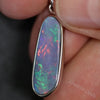 1.63 G Australian Doublet Opal With Silver Pendant: L 30.8 Mm Jewellery