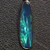 1.63 G Australian Doublet Opal With Silver Pendant: L 33.8 Mm Jewellery