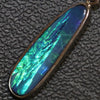 Australian Boulder Doublet Opal Silver Pendant