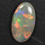 1.65 Cts Australian Solid Semi Black Opal Lightning Ridge