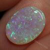 1.67 Cts Australian Semi Black Crystal Opal Solid Lightning Ridge Cabochon Loose Stone